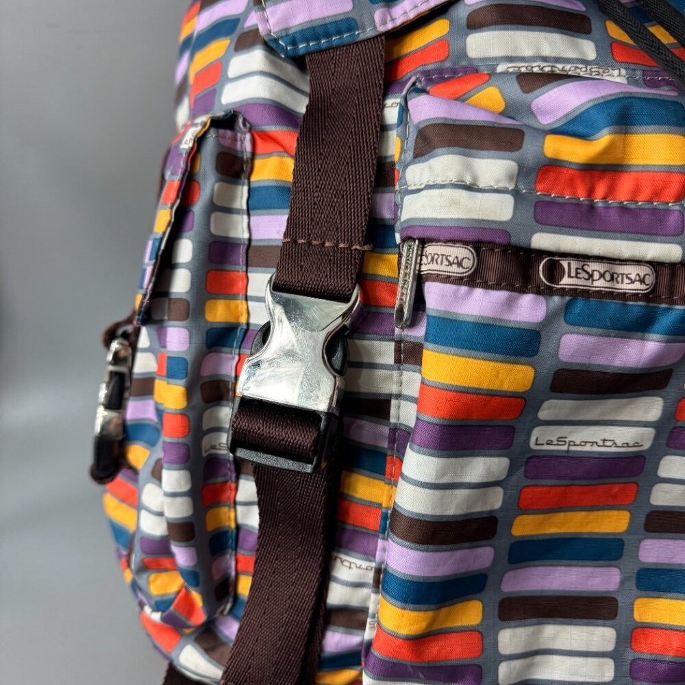 LeSportsac Multicolor Large Nylon Backpack - Picture 2 of 15